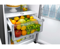 Lodówka Samsung RR39C7BJ5S9 EF Twin No Frost 186cm Srebrna AI 387L - 1306370 - zdjęcie 9